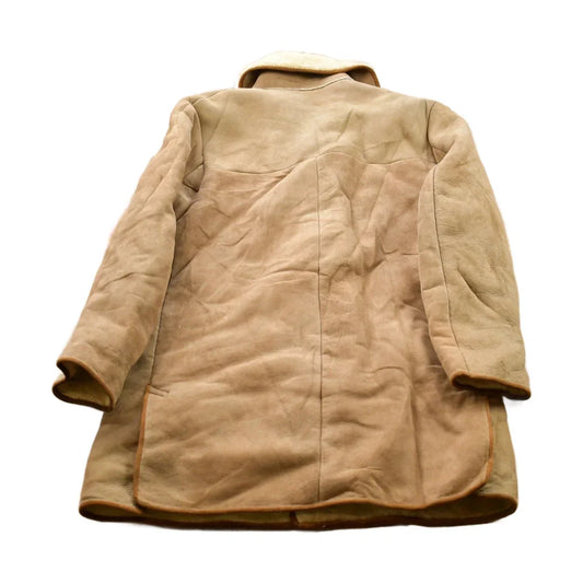 Vintage 1980s Nurseys Sheepskin Shearling Leather Jacket from propervintagecanada