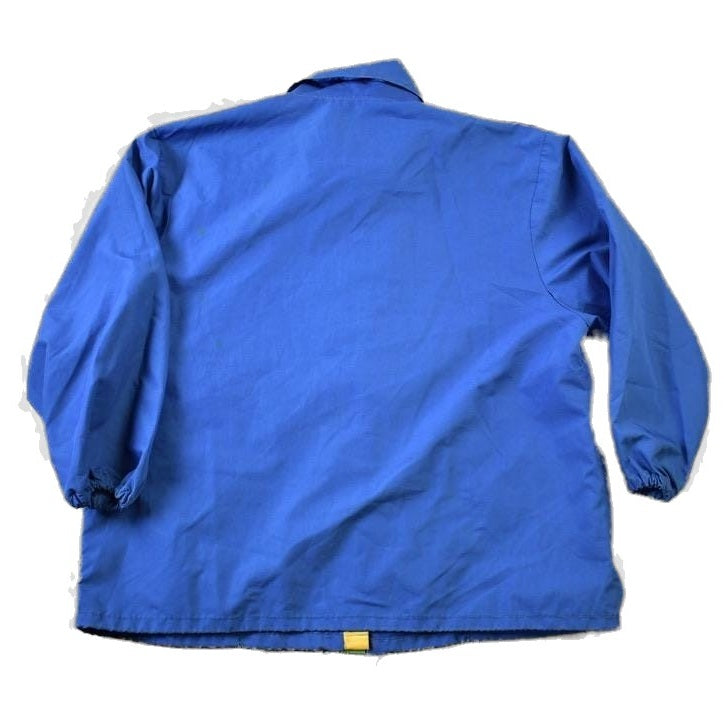 Vintage 1980s Nylon Colour Block Chore Jacket Men's XL from propervintagecanada