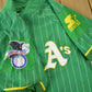 Vintage 1980s Oakland Athletics MLB Baseball Starter Jersey Men's Medium