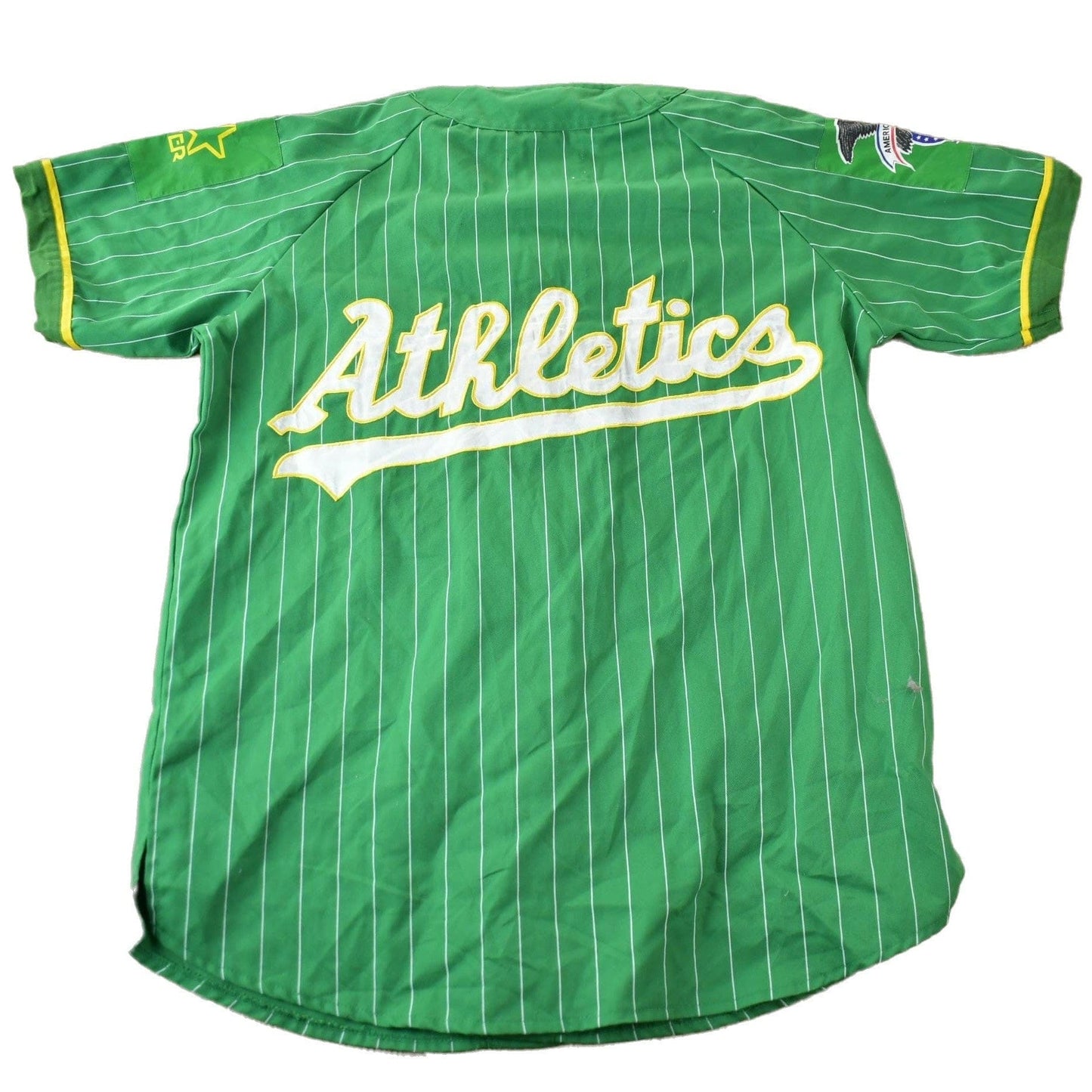 Vintage 1980s Oakland Athletics MLB Baseball Starter Jersey Men's Medium