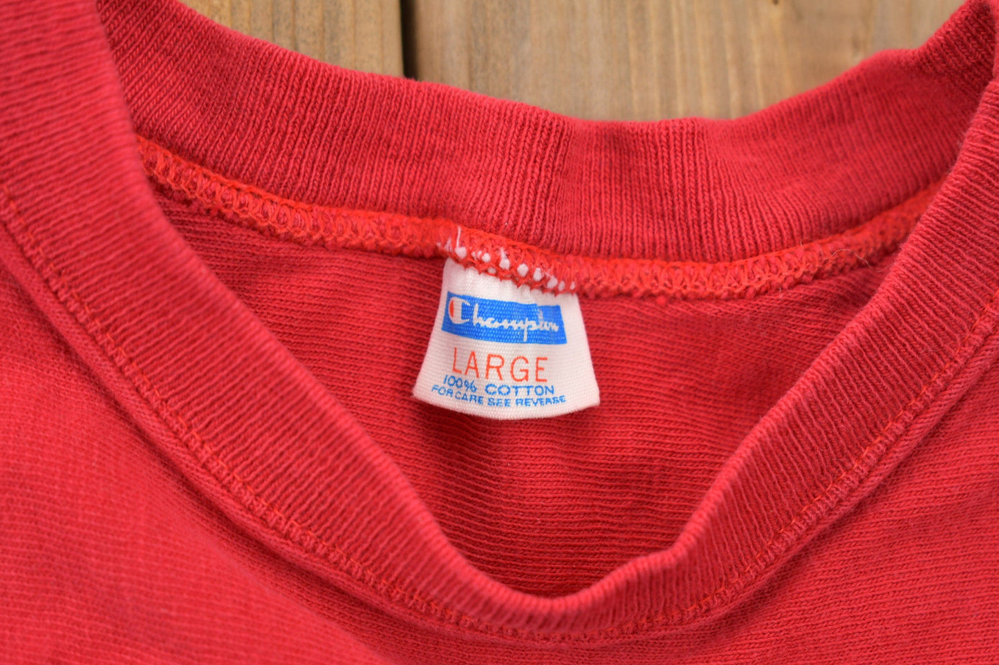 Vintage 1980s Ohio State Football Collegiate Champion Long Sleeve T Shirt Men's S from propervintagecanada