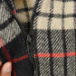 Vintage 1980s Orvis Wool Tartan Plaid Quarter Zip Pullover Jacket Men's Large from propervintagecanada