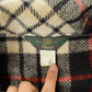 Vintage 1980s Orvis Wool Tartan Plaid Quarter Zip Pullover Jacket Men's Large from propervintagecanada