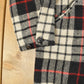 Vintage 1980s Orvis Wool Tartan Plaid Quarter Zip Pullover Jacket Men's Large from propervintagecanada