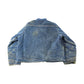 Vintage 1980s Osh Kosh B'Gosh Denim Full Zip Work Jacket Men's L / Sun Faded Distressed / 80s USA Work Wear / Vintage Jean Jacket from propervintagecanada