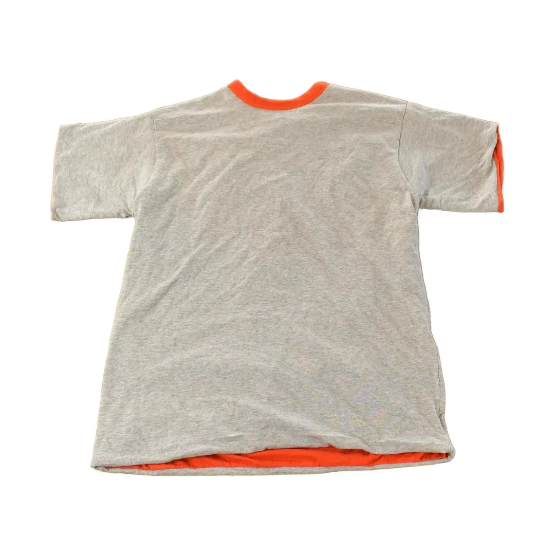 Vintage 1980s OSSEO Double Layer Reversible T-Shirt Men's Medium from propervintagecanada