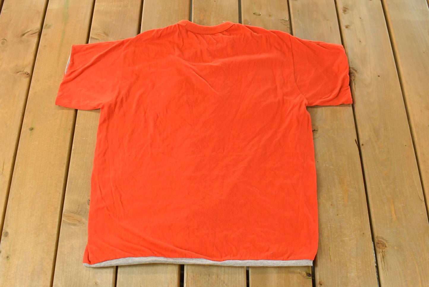 Vintage 1980s OSSEO Double Layer Reversible T-Shirt Men's Medium / Retro Style / Single Stitch from propervintagecanada