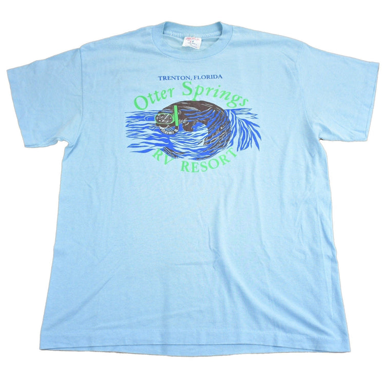Vintage 1980s Otter Springs RV Resort Souvenir T Shirt Men's Large from propervintagecanada