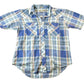 Vintage 1980s Outlaw Western Wear Plaid Button Up Shirt Men's L from propervintagecanada