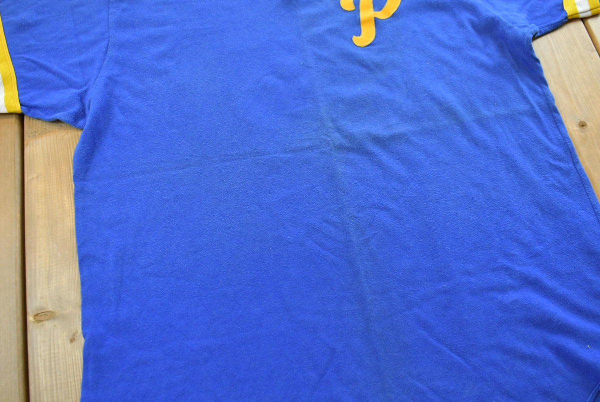 Vintage 1980s P Patch Baseball Jersey Men's L from propervintagecanada