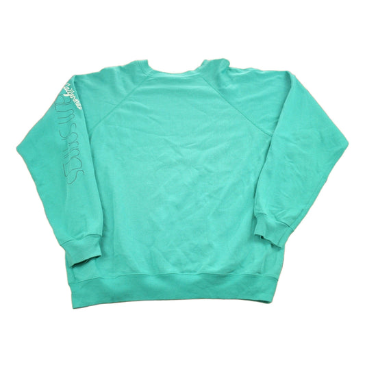 Vintage 1980s Palm Springs California Raglan Crewneck SweatshirtMen's Medium from propervintagecanada