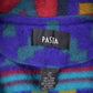 Vintage 1980s Pasta Aztec Fleece Sweater Men's Medium from propervintagecanada