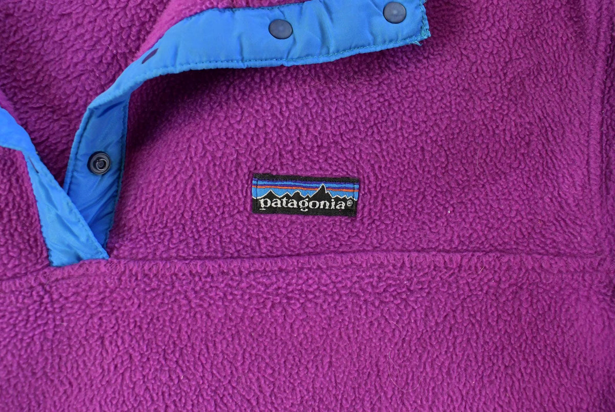 Vintage 1980s Patagonia Fleece Quarter Zip Sweater Women's S-M from propervintagecanada