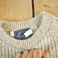 Vintage 1980s Peconic Bay Traders Fisherman Ribbed Wool Knit Sweater Men's Small from propervintagecanada