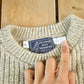 Vintage 1980s Peconic Bay Traders Fisherman Ribbed Wool Knit Sweater Men's Small from propervintagecanada