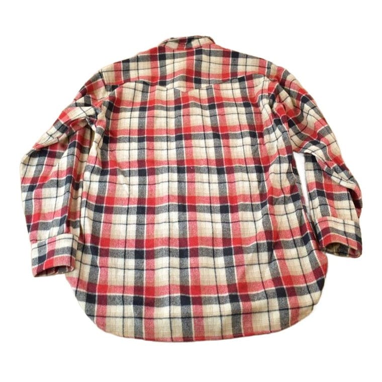 Vintage 1980s Pendleton High Grade Western Wear Plaid Button Up Shirt Men's Large from propervintagecanada