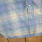 Vintage 1980s Pendleton High Grade Western Wear Plaid Button Up Shirt Men's XL from propervintagecanada