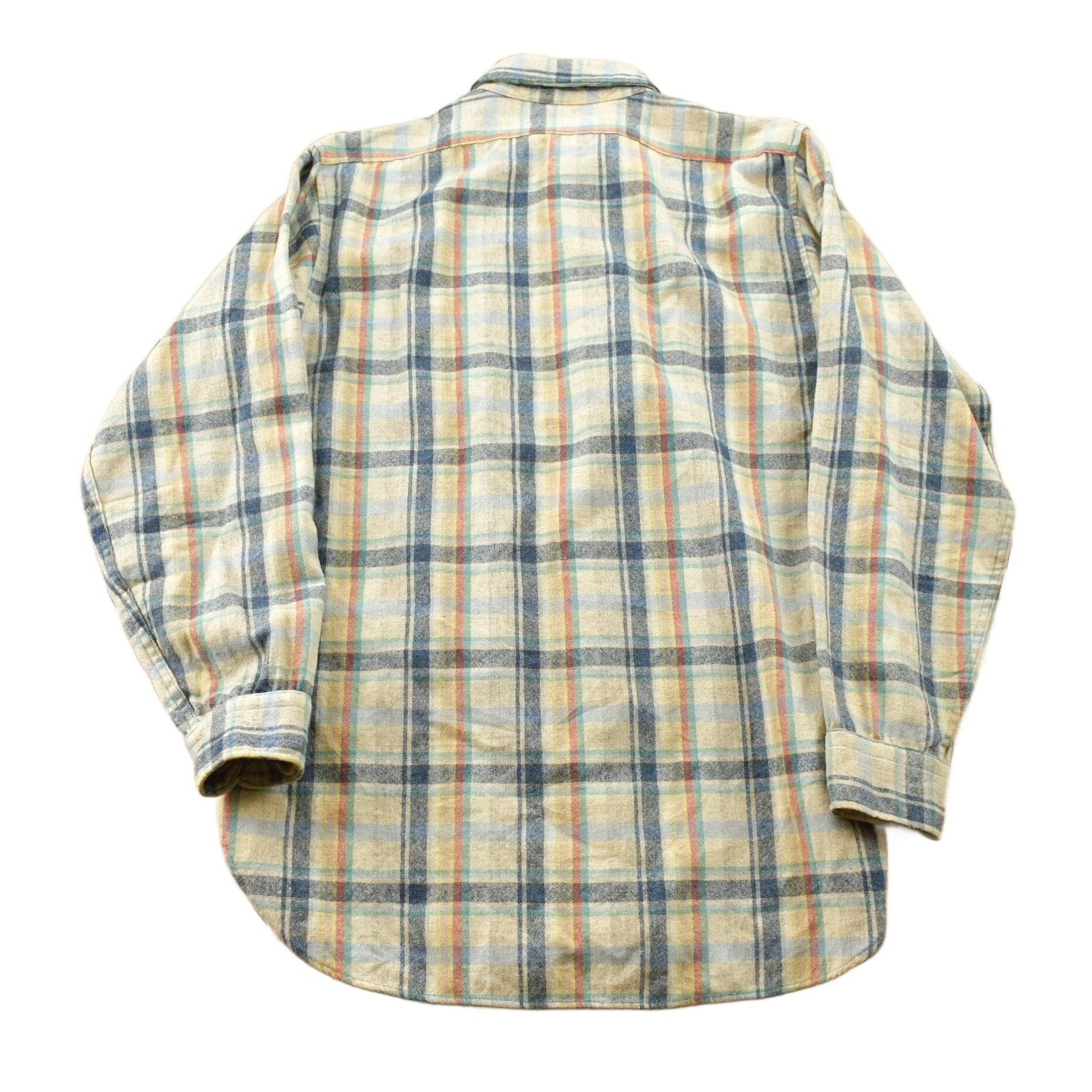 Vintage 1980s Pendleton Plaid Button Up Shirt Men's Medium from propervintagecanada