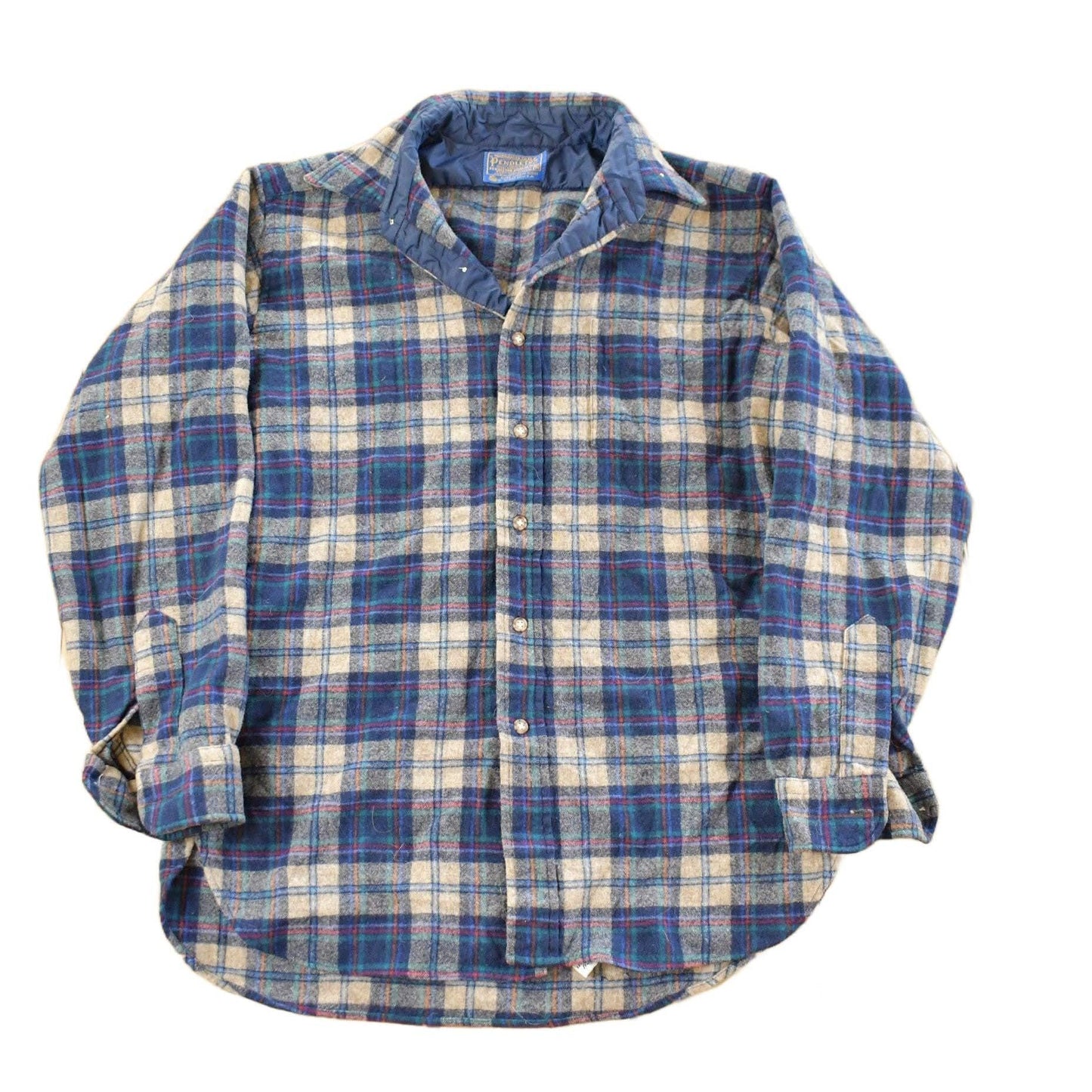 Vintage 1980s Pendleton Wool Flannel Button Up Shirt Men's Medium / 80s Button Up / Vintage Pendleton / True Vintage / Outdoors from propervintagecanada