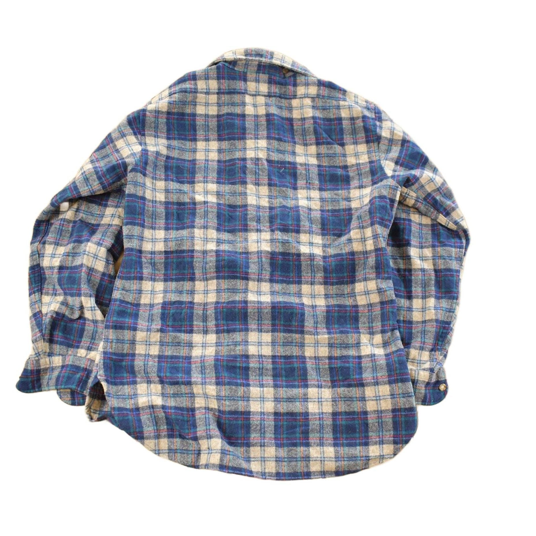 Vintage 1980s Pendleton Wool Flannel Button Up Shirt Men's Medium / 80s Button Up / Vintage Pendleton / True Vintage / Outdoors from propervintagecanada