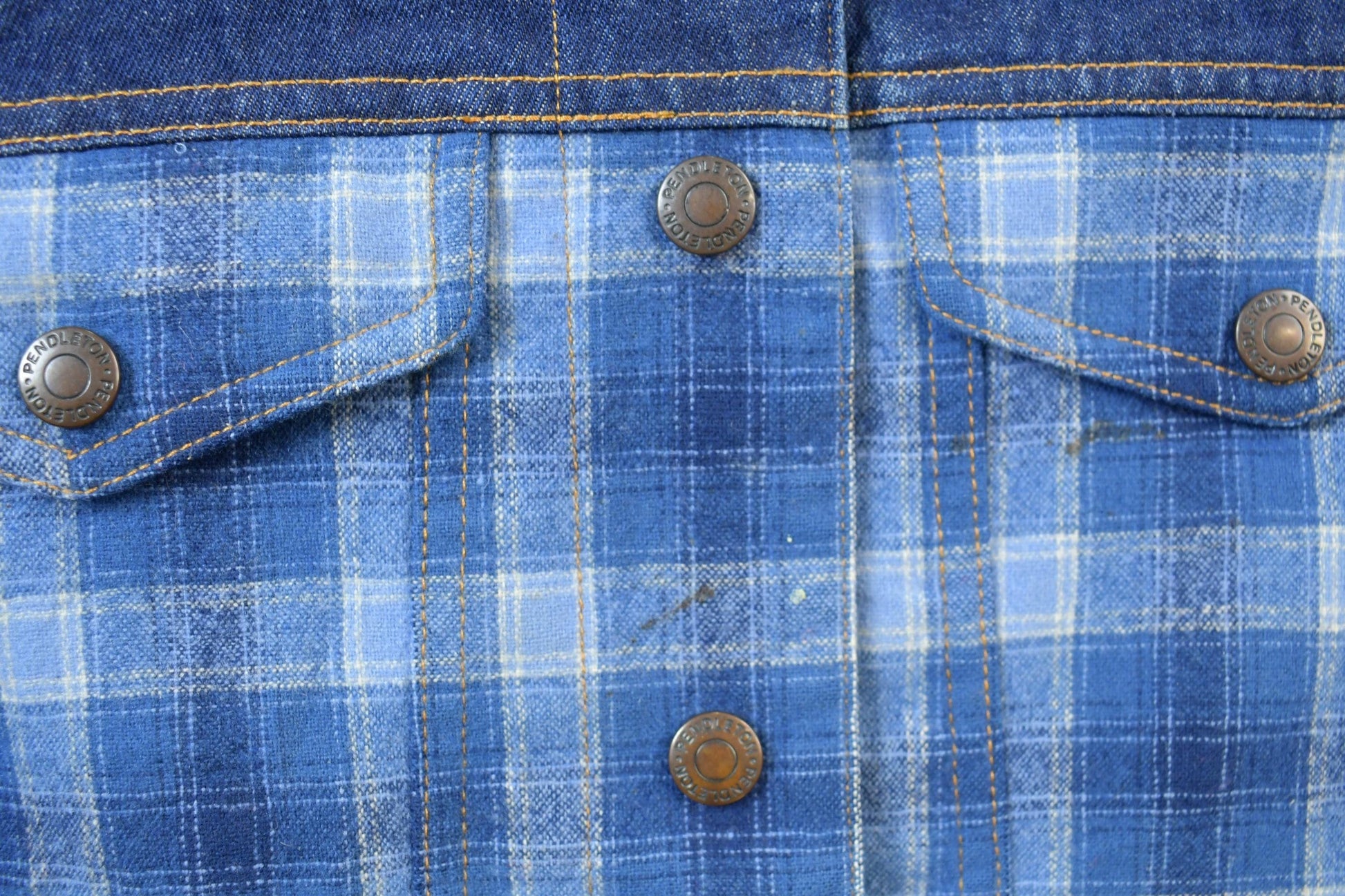 Vintage 1980s Pendleton Wool Vest Men's XS from propervintagecanada