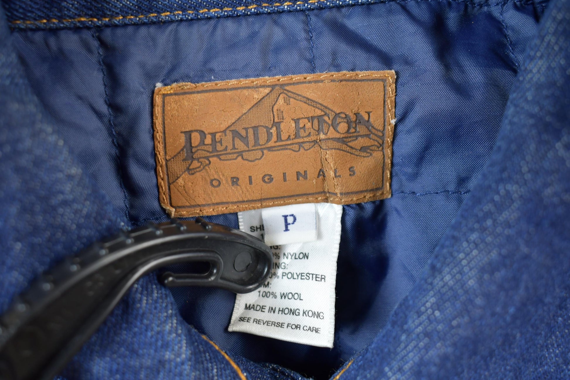 Vintage 1980s Pendleton Wool Vest Men's XS from propervintagecanada