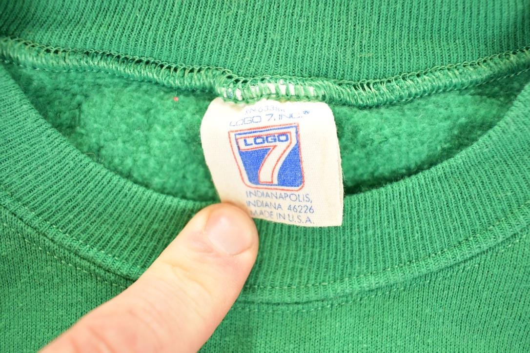 Vintage 1980s Philadelphia Eagles NFL Logo 7 Crewneck Sweatshirt Men's S from propervintagecanada