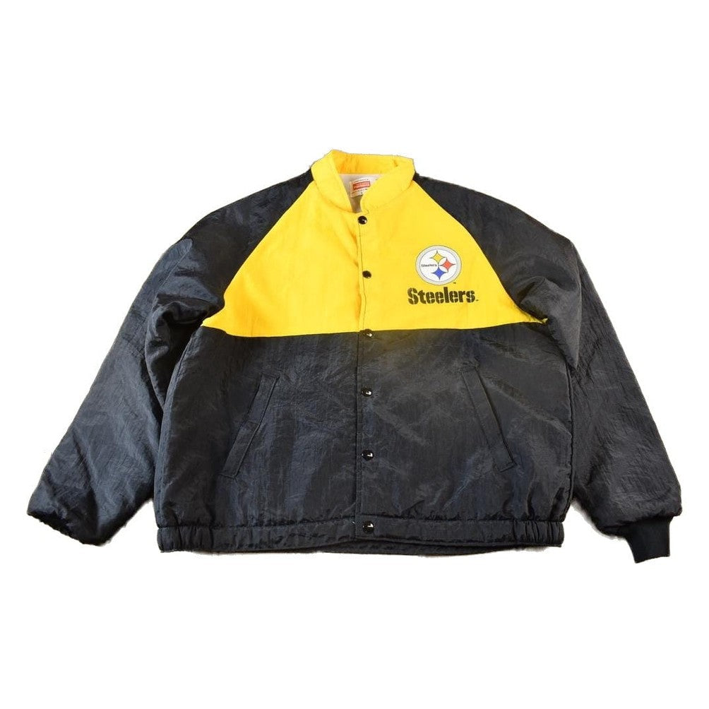 Vintage 1980s Pittsburgh Steelers NFL Starter Windbreaker Jacket Men's Medium from propervintagecanada