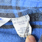 Vintage 1980s Plaid Flannel Button Up Shirt Mens XL from propervintagecanada