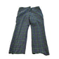 Vintage 1980s Plaid Wool Trousers Men's 36 x 29 from propervintagecanada