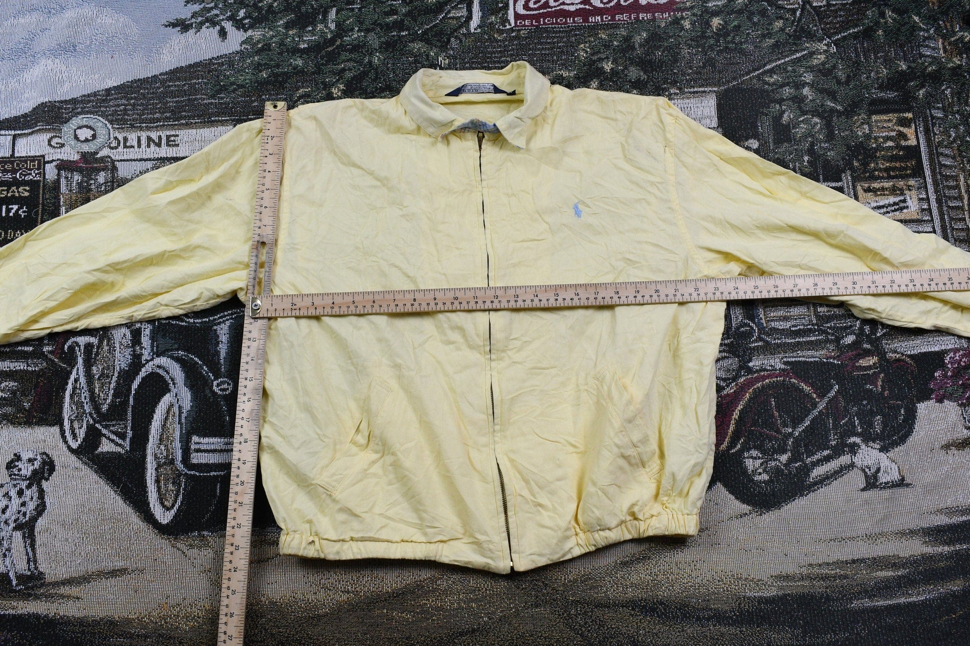 Vintage 1980s Polo By Ralph Lauren Windbreaker Jacket Men's Large from propervintagecanada