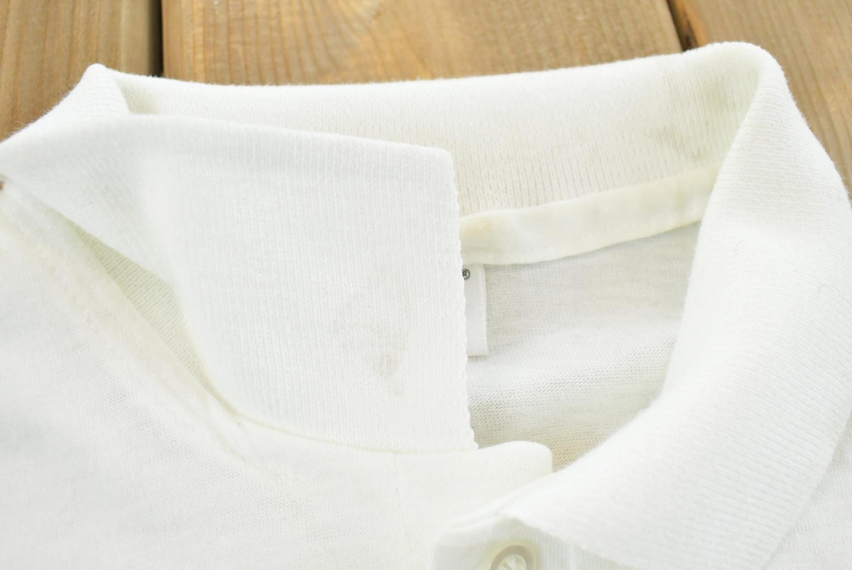 Vintage 1980s Polo Club Collared Polo Shirt Men's Medium from propervintagecanada