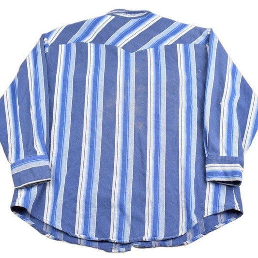 Vintage 1980s Prentiss Outdoors Western Button Up Shirt Men's 2XL from propervintagecanada