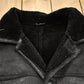 Vintage 1980s Pronto Uomo Leathers Oversized Leather Fleece Lined Jacket Men's 3XL from propervintagecanada