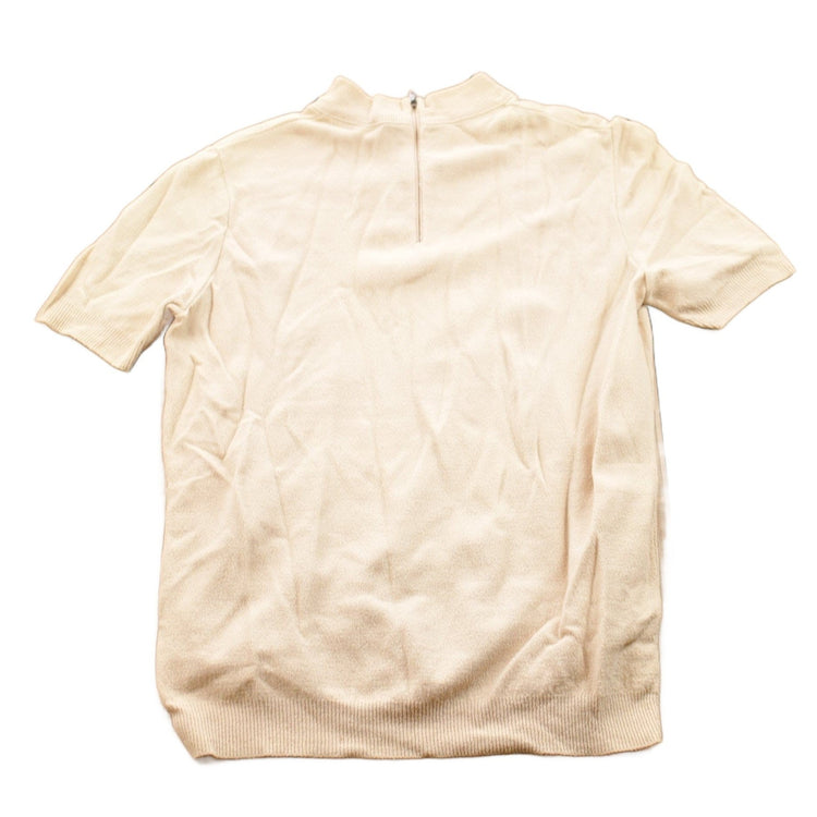 Vintage 1980s Quarter Zip Raglan T-Shirt Men's Small from propervintagecanada