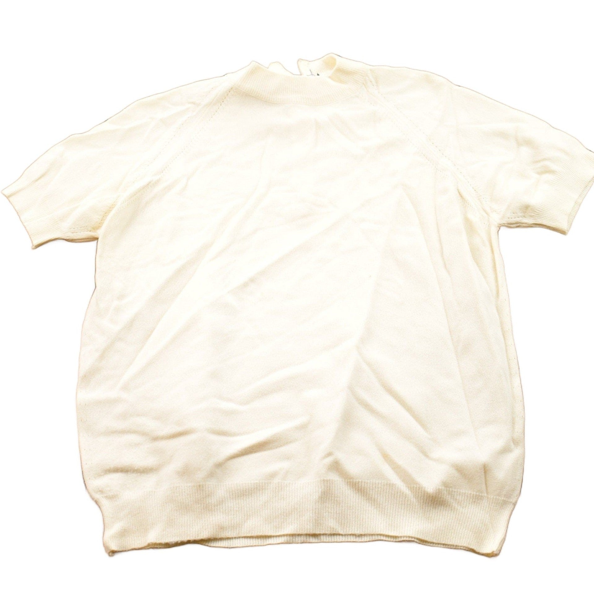 Vintage 1980s Quarter Zip Raglan T-Shirt Men's Small from propervintagecanada