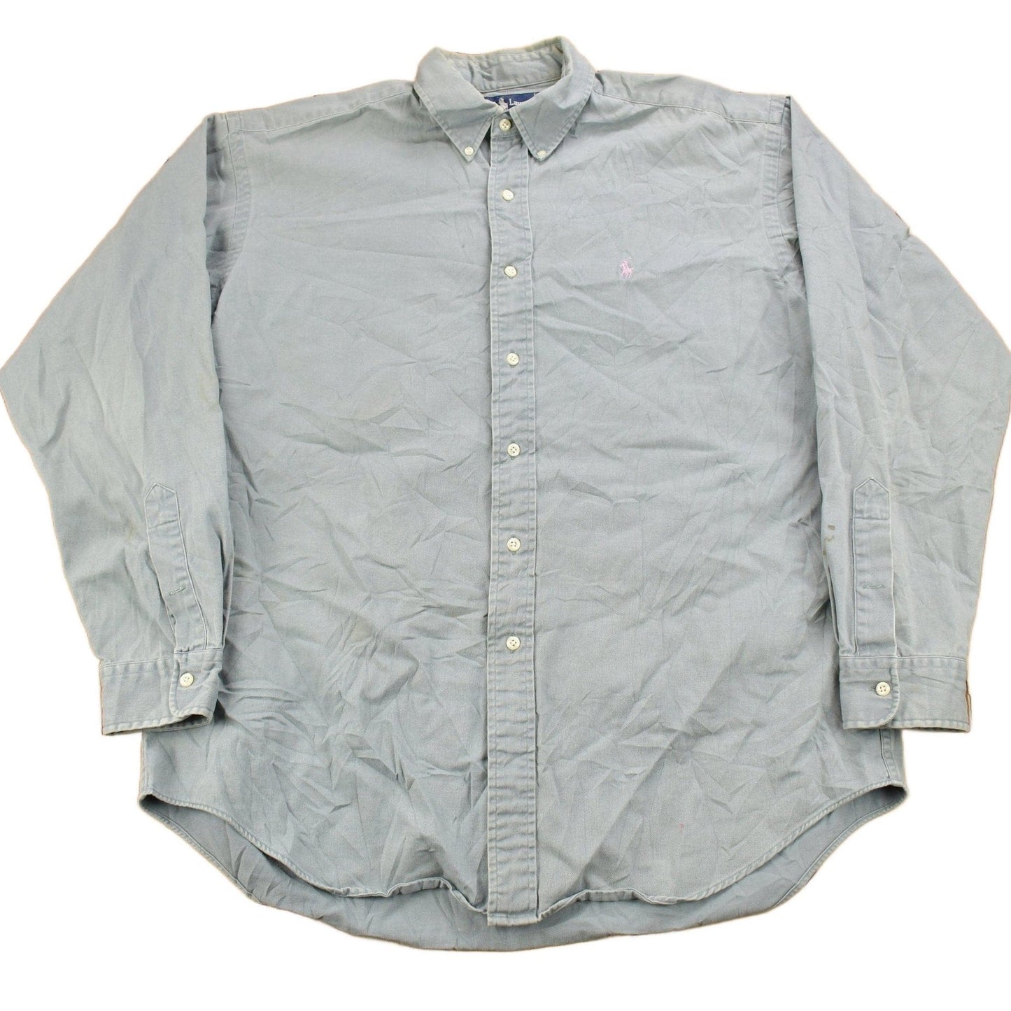 Vintage 1980s Ralph Lauren Button Up Shirt Men's XL from propervintagecanada