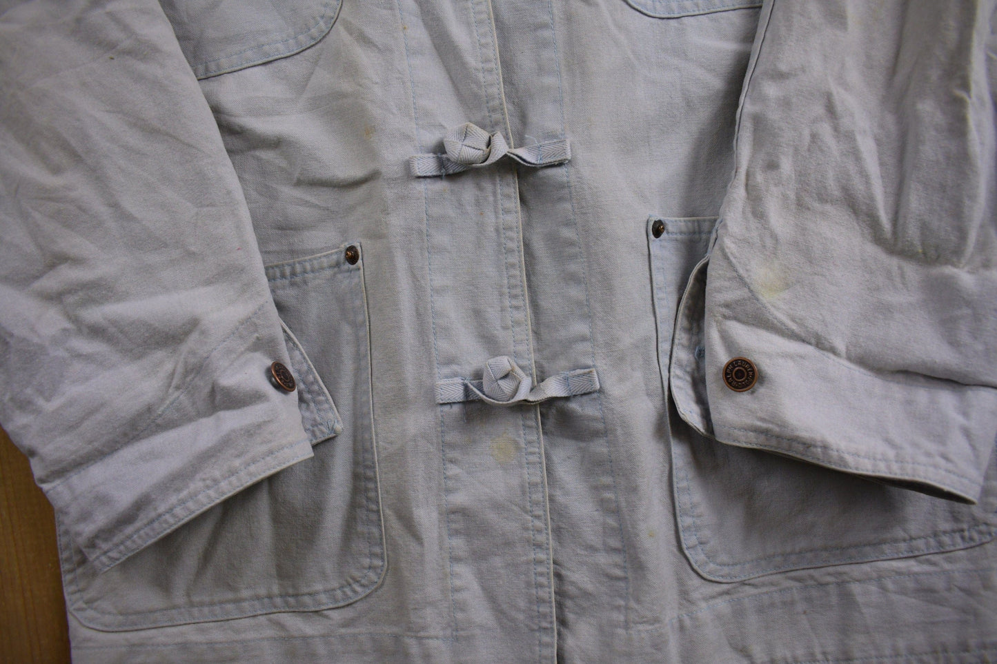 Vintage 1980s Ralph Lauren Lightweight Chore Coat / Streetwear / Light Jacket / Vintage Ralph Lauren / Made In USA from propervintagecanada