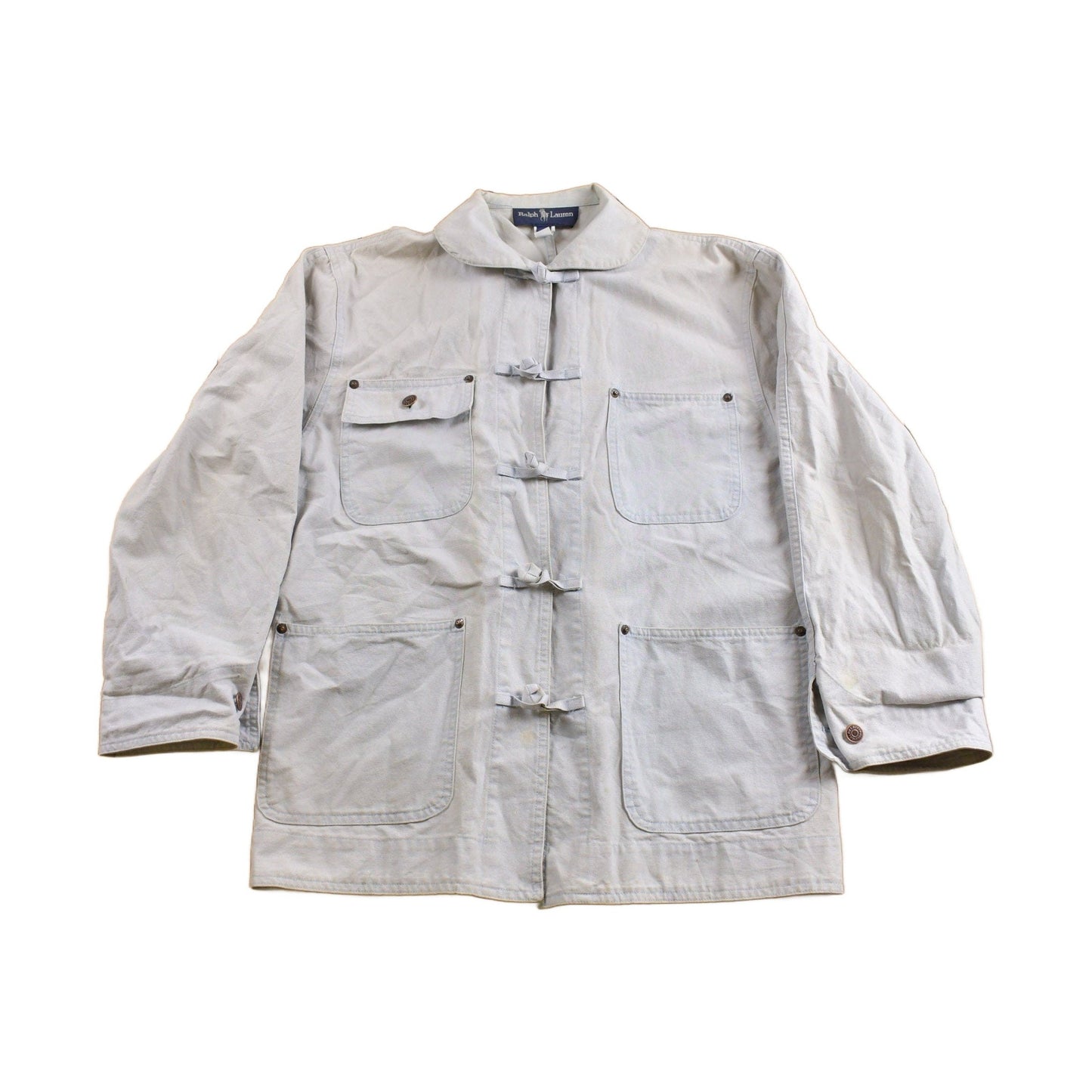 Vintage 1980s Ralph Lauren Lightweight Chore Coat / Streetwear / Light Jacket / Vintage Ralph Lauren / Made In USA from propervintagecanada