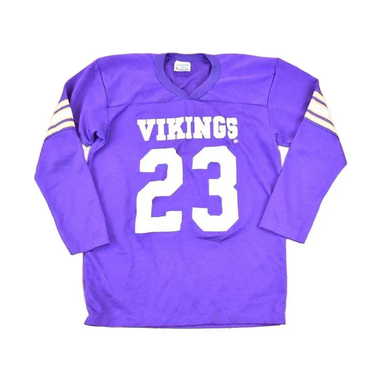 Vintage 1980s Rawlings Minnesota Vikings NFL T-Shirt Youth L from propervintagecanada