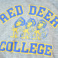 Vintage 1980s Red Deer College Hoodie Mens S from propervintagecanada
