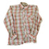 Vintage 1980s Red Plaid Western Button Up Shirt Men&