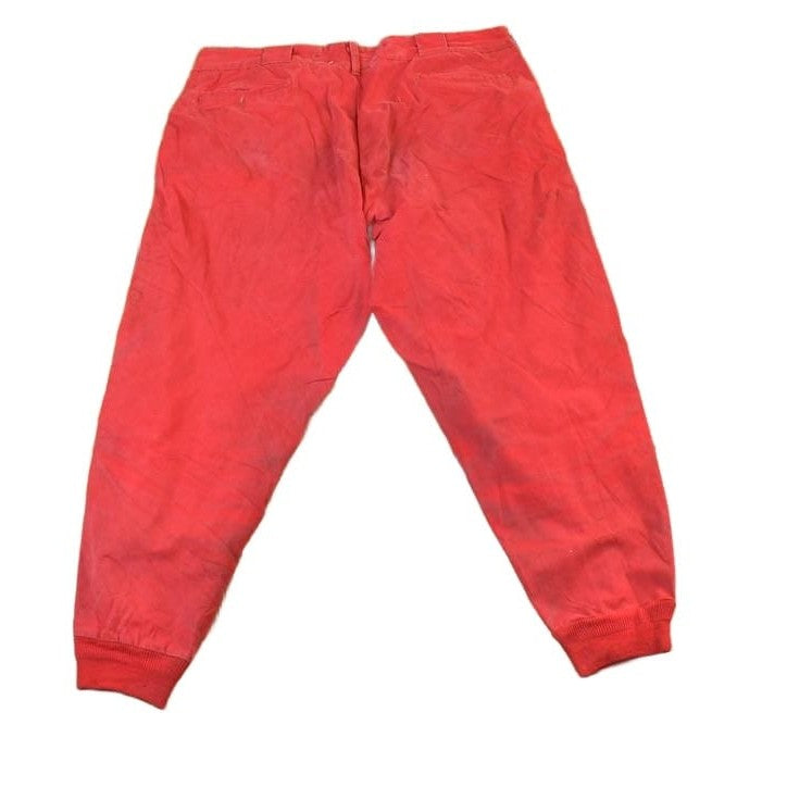 Vintage 1980s Red Work Pants Men's 40 x 26 from propervintagecanada