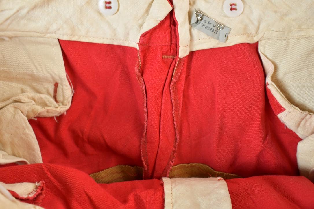 Vintage 1980s Red Work Pants Men's 40 x 26 from propervintagecanada