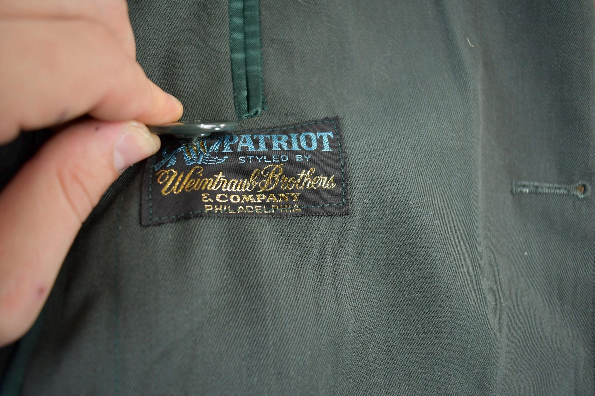 Vintage 1980s Redmans Full Length Trench Coat Made In USAMen's Large from propervintagecanada