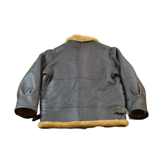 Vintage 1980s Reed Sportswear Shearling Bomber Jacket Men's Large from propervintagecanada