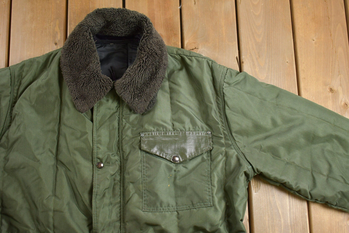 Vintage 1980s Refrigi Wear Jacket from propervintagecanada