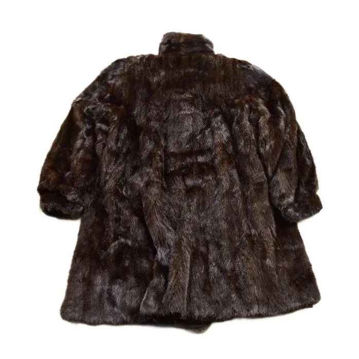 Vintage 1980s Regent Fur Coat Men's Medium from propervintagecanada