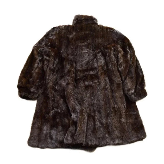 Vintage 1980s Regent Fur Coat Men's Medium from propervintagecanada
