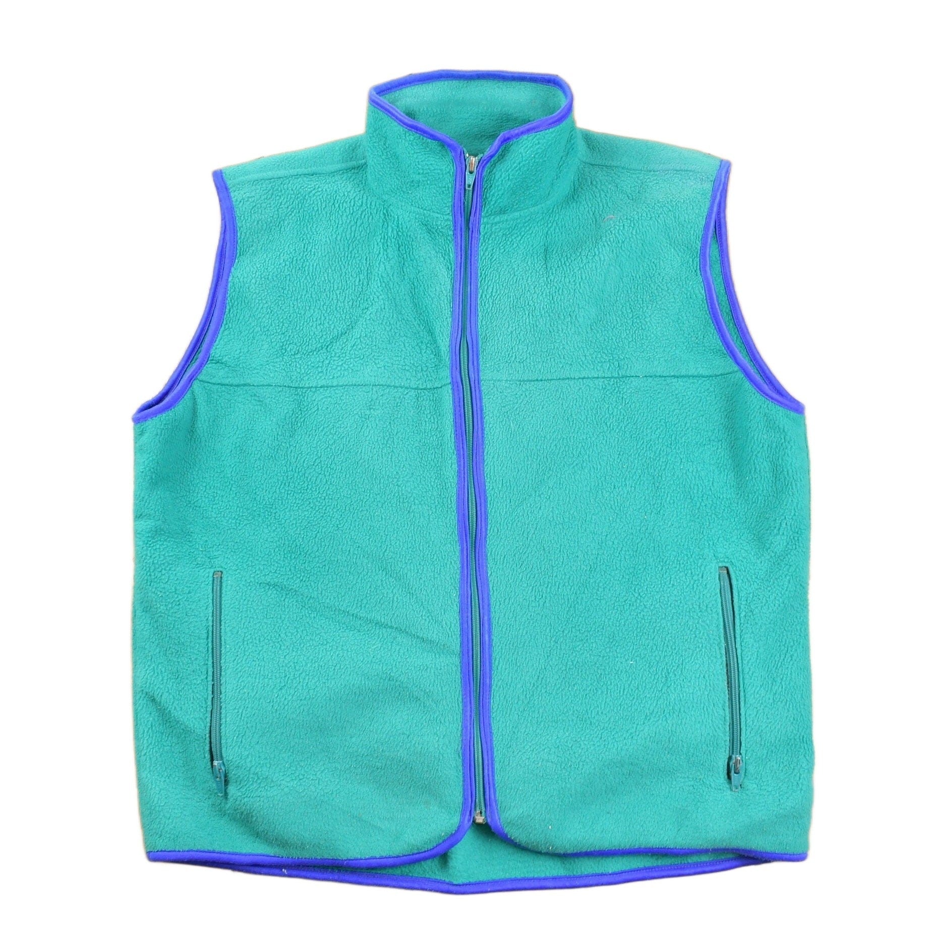 Vintage 1980s REI Fleece Zip Up Vest Men's Large from propervintagecanada